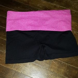 PINK vs spandex shorts